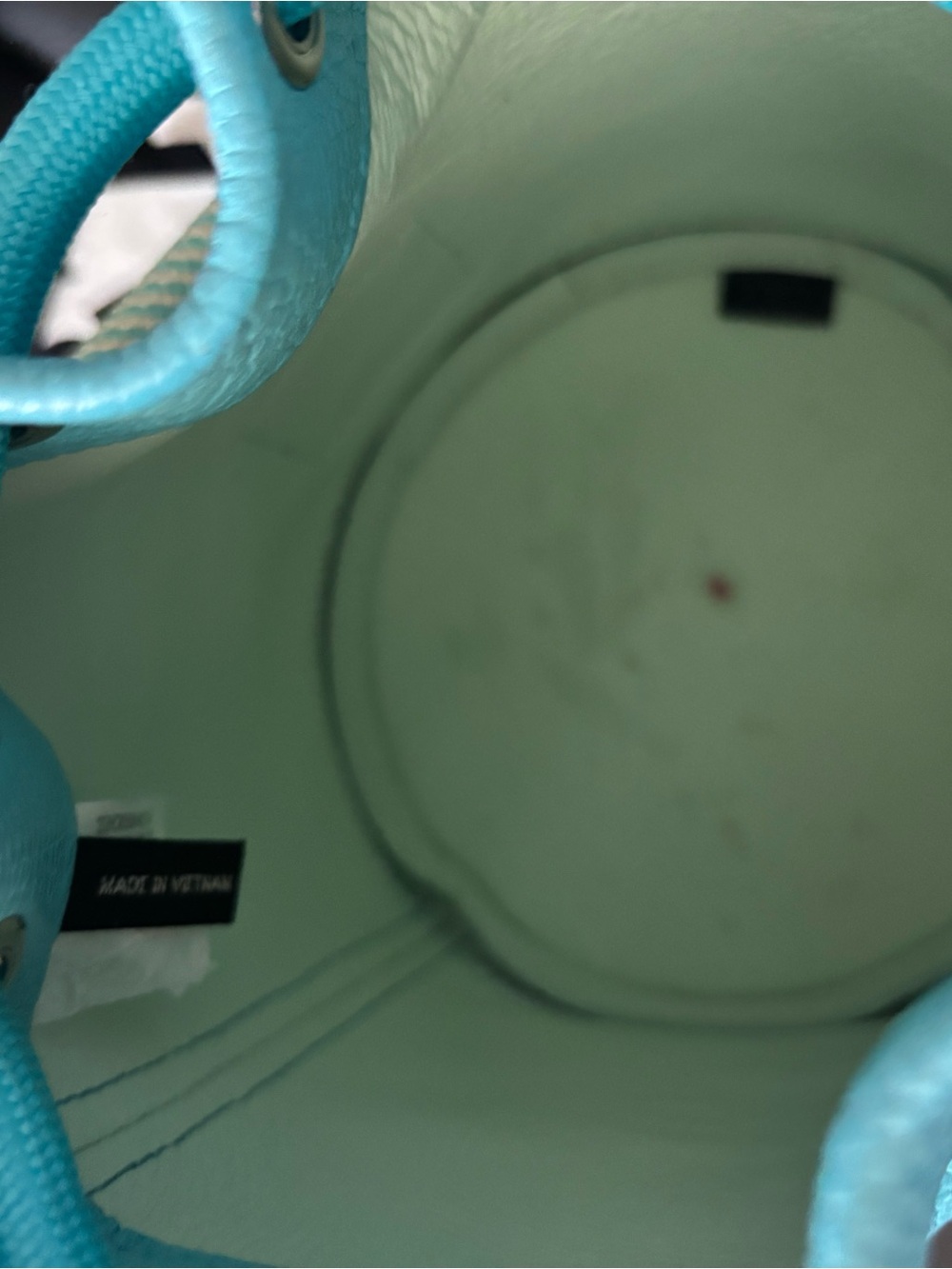 Marc Jacobs MINI The Bucket Bag in Turquoise with Card Case and Bracelet - Picture 14 of 14